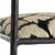 Barbana Bar Stool, Ocelot Embroidery, Iron, 39"H (4707 3FP9D)
