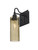 Juni 10 Wall Sconce, 1-Light, Black, Latte Bubble Glass, 10"H (1WG-JUNI10LT-BK 2PX5MU)
