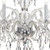 Traditional Crystal Chandelier - Polished Chrome, Hand Cut Crystal 21"H