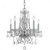 Traditional Crystal Chandelier - Polished Chrome, Hand Cut Crystal 20"H