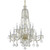 Traditional Crystal Chandelier - Polished Brass, Swarovski Strass Crystal 48"H