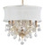 Brentwood Chandelier - Gold, Swarovski Strass Crystal 19"H