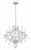 Maria Theresa Chandelier - Polished Chrome, Swarovski Strass Crystal 17"H
