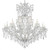 Maria Theresa Chandelier - Polished Chrome, Hand Cut Crystal 48"H
