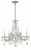 Maria Theresa 5 Light Chandelier - Polished Chrome, Swarovski Spectra Crystal 19"H