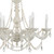 Paris Market Chandelier - Antique White, Hand Cut Crystal 22"H