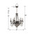 Vanderbilt Chandelier - English Bronze, Hand Cut Crystal 31"H