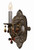Paris Market Wall Sconce - Venetian Bronze, Murano 10"H