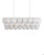 Currey and Company Tulum Oval Chandelier 