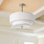 Luxo Chandelier - Satin Nickel 22"H, Crystorama (9507-SN 23RC1)