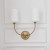 Sylvan Wall Sconce - Vibrant Gold 17.25"H