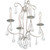 Ashton Mini Chandelier - Olde Silver, Swarovski Strass Crystal 20.5"H