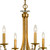 Bridgehampton Chandelier - Antique Gold, Swarovski Spectra Crystal 26"H