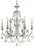 Regis Chandelier - Olde Silver, Clear Italian 30.25"H