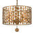 Layla Chandelier - Antique Gold 17"H