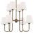 Keenan Chandelier - Vibrant Gold 22.5"H