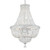 Roslyn Chandelier - Polished Chrome, Hand Cut Crystal 33"H