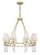 Baxter Chandelier - Aged Brass 31"H, Crystorama (8867-AG 2KVNY)