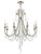 Arcadia Chandelier - Antique Silver, Hand Cut Crystal 36.25"H