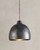 Earthshine Steel Large Pendant, Currey and Company (9782 DEK3)