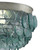 Braithwell Recycled Glass Flush Mount Currey and Company 9999-0013