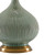 Cait Green Table Lamp, Currey and Company 6000-0218