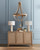 Ibiza Chandelier, 4-Light, Natural, Dark Contemporary Gold Leaf, 28"W, Currey and Company (9000-0385 NLG7)