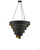 Chiffonade Large Black Pendant Currey and Company 9000-0497