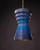 Graduation Small Blue Chandelier, Currey and Company (9000-0499 RG74)