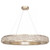 Arctic Halo Drum Shade Pendant, Round, 16-Light, Gold, 38"W (878040-1ST GJLL)