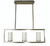 Theorem Chandelier, 3-Light, Matte Black, White Frosted Glass Cylinder Shade, 30"W (1193 MBLACK 9Q0CX)