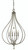 Dewdrop Pendant, 6-Light, Mahogany Bronze, 47"H (4446 MB 9Q4A1)