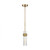 Geneva Pendant, 1-Light, Burnished Brass, Clear Shade, 12"H (CP1161BBS 706U1M6)