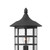 Freeport Outdoor Post Top or Pier Mount Lantern, 1-Light, Black, 20.25"H (1801BK G4XW)