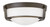 Hathaway Flush Mount, 2-Light, Dark Brass, 13"W (3223OB-WH ND5J)