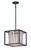 Giada Down Mini Pendant, 1-Light, Black, 10"H (4554BK 9M4WT)