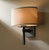 Beacon Hall Wall Sconce, 1-Light, Bronze, 13.75"H (204810-SKT-05-SF1195 WVUVV)