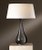 Lino Table Lamp, 1-Light, Dark Smoke, Natural Anna Shade, 25.3"H (273085-SKT-07-SF1815 395FMV)