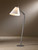 Reach Floor Lamp, 1-Light, Natural Iron, Flax Shade, 55.2"H (232860-SKT-20-SE1348 398FF1)