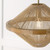 Capital 1-Light Dual Mount Pendant in Matte Brass with Mango Wood and Handwrapped Natural Jute Rope String 