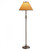 Twist Basket Floor Lamp, 1-Light, Vintage Platinum, Natural Anna Shade, 54.75"H (242161-SKT-82-SF1755 45YXYP)