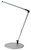 Z-Bar Solo Desk Lamp, Grommet Mount, Warm Light, LED, Silver, 18"H (AR1000-WD-SIL-GRM 407UCPG)