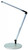 Z-Bar Solo Mini Desk Lamp, Slatwall Mount, Cool Light, LED, Silver, 15"H (AR1100-CD-SIL-SLT 407UCQ6)