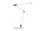 Z-Bar Mini Desk Lamp, White One-Piece Desk Clamp, Warm Light, LED, White, 12.75"H (AR3100-WD-WHT-CLP 407UAPK)
