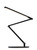 Z-Bar Slim Desk Lamp, Slatwall Mount, Warm Light, LED, Metallic Black, 14.5"H (AR3200-WD-MBK-SLT 407UCMN)