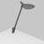 Splitty Desk Lamp, Through Table Mount, LED, Matte Gray, 17"H (SPY-W-MGY-USB-THR 407UDNK)