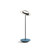 Royyo Desk Lamp, LED, Matte Black, Azure Felt Base, 17.5"H (RYO-SW-MTB-AZF-DSK 407UELQ)