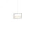 Ratio LED Pendant Brushed Nickel