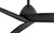 Hinkley Liv Smart Ceiling Fan Matte Black 60"W x 12.25"H Black Blades 