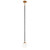 Particles Mini Pendant, 1-Light, Brass, 6"W, Matteo Lighting (C58201AGOP 305UR6F)